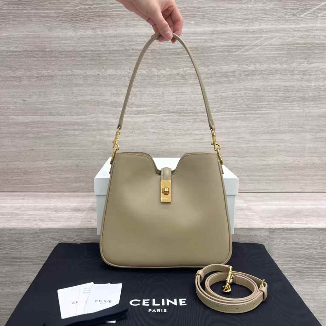 Celine Small Camille 16 Soft Bag In Smooth Calfskin view 2