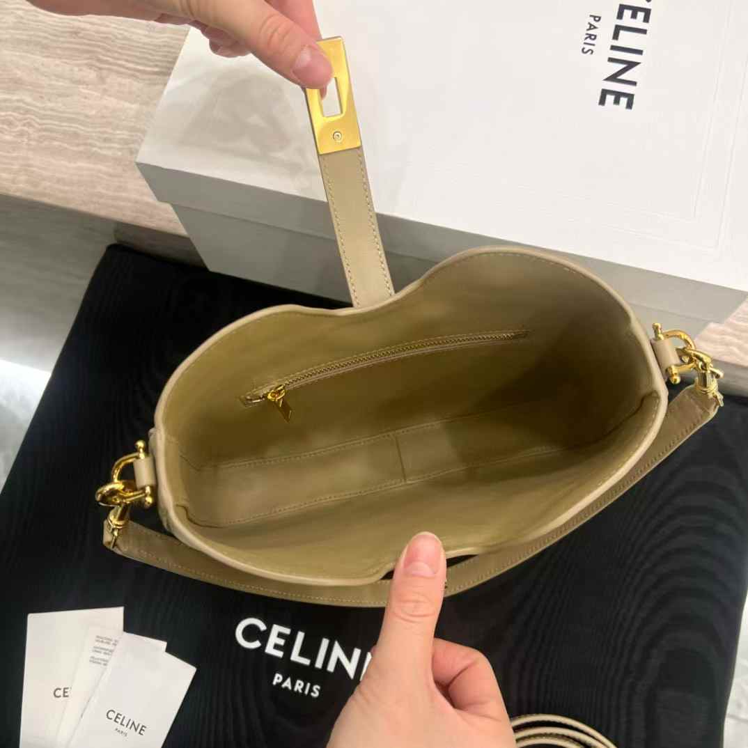 Celine Small Camille 16 Soft Bag In Smooth Calfskin view 3