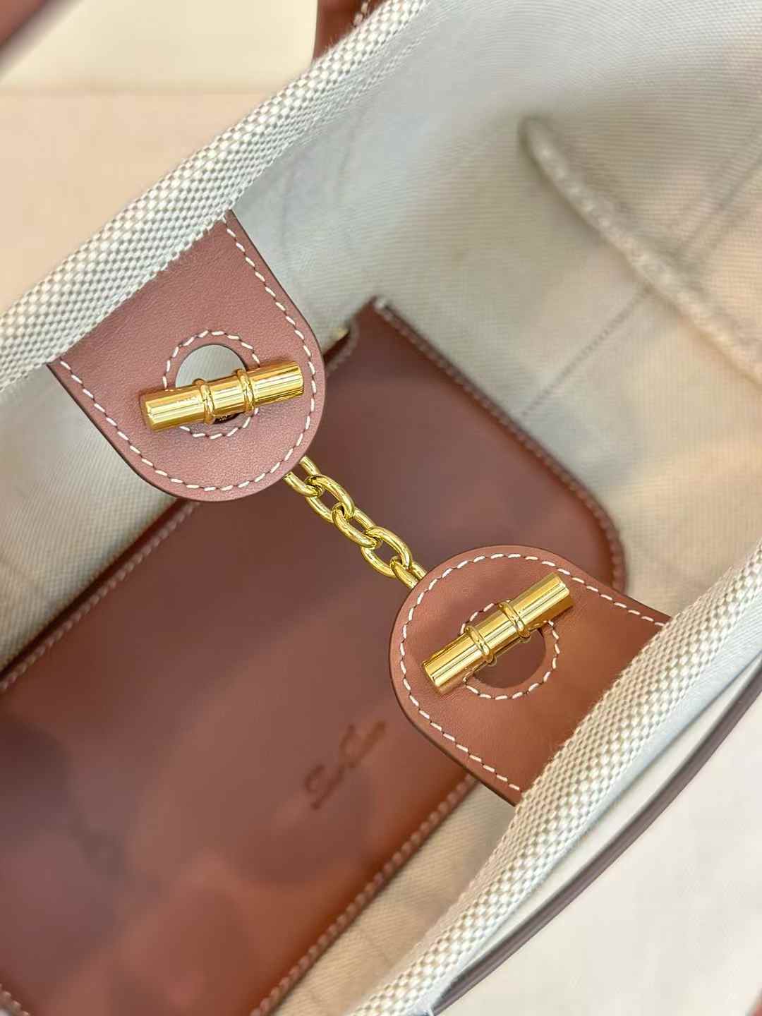Loro Piana Ghiera Shopper Small view 5