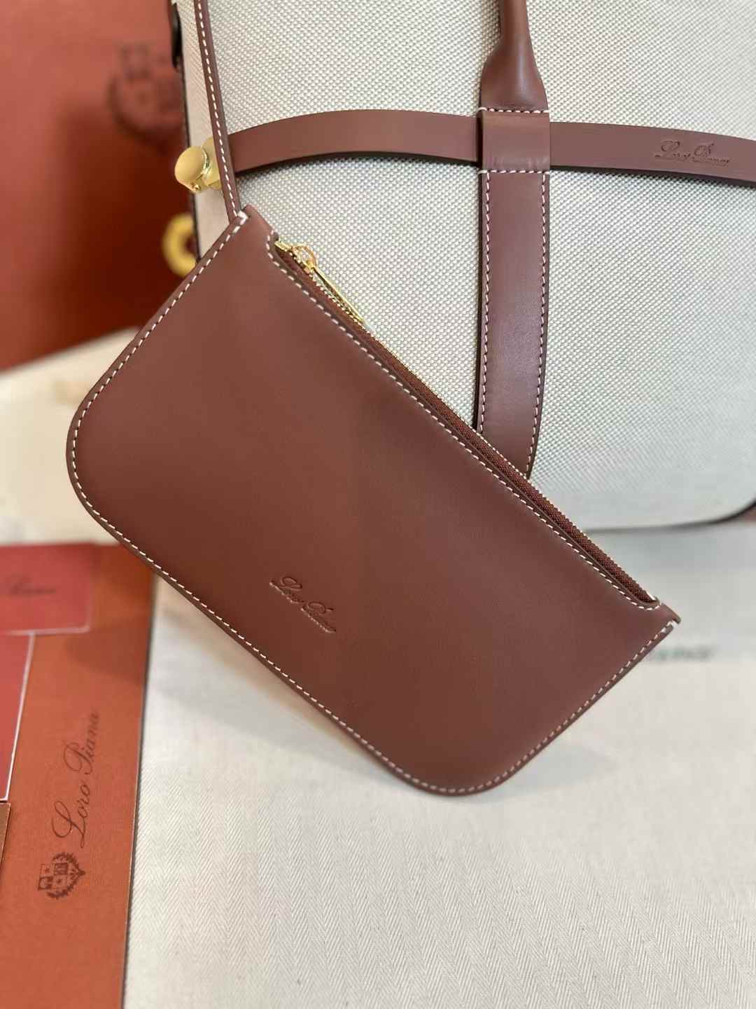 Loro Piana Ghiera Shopper Small view 8