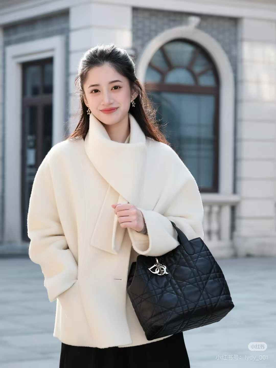 Dior Toujours Vertical Tote Bag view 9