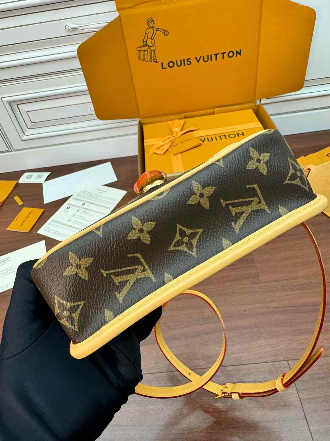 Louis Vuitton Nano Diane Bag view 3