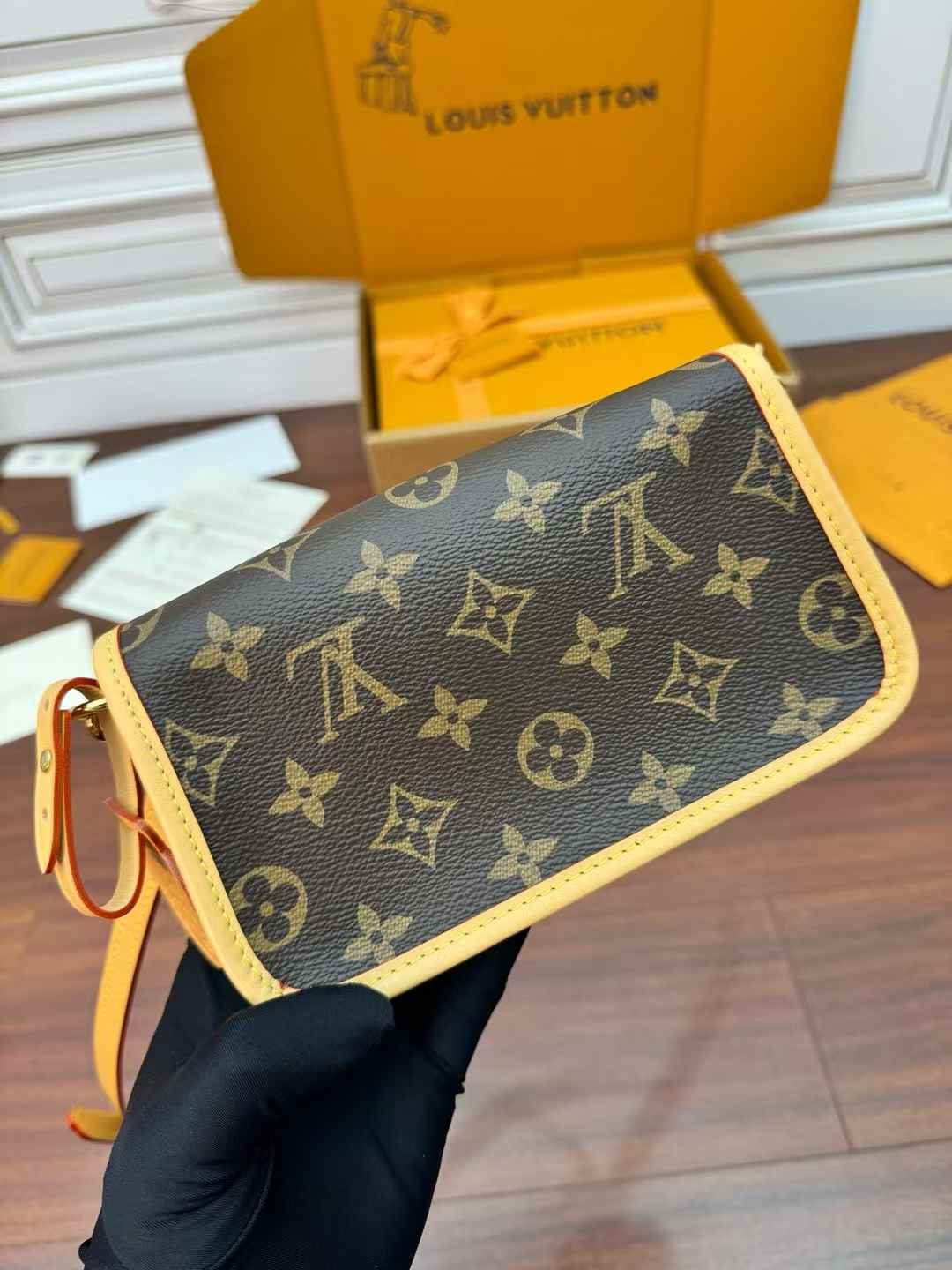 Louis Vuitton Nano Diane Bag view 4