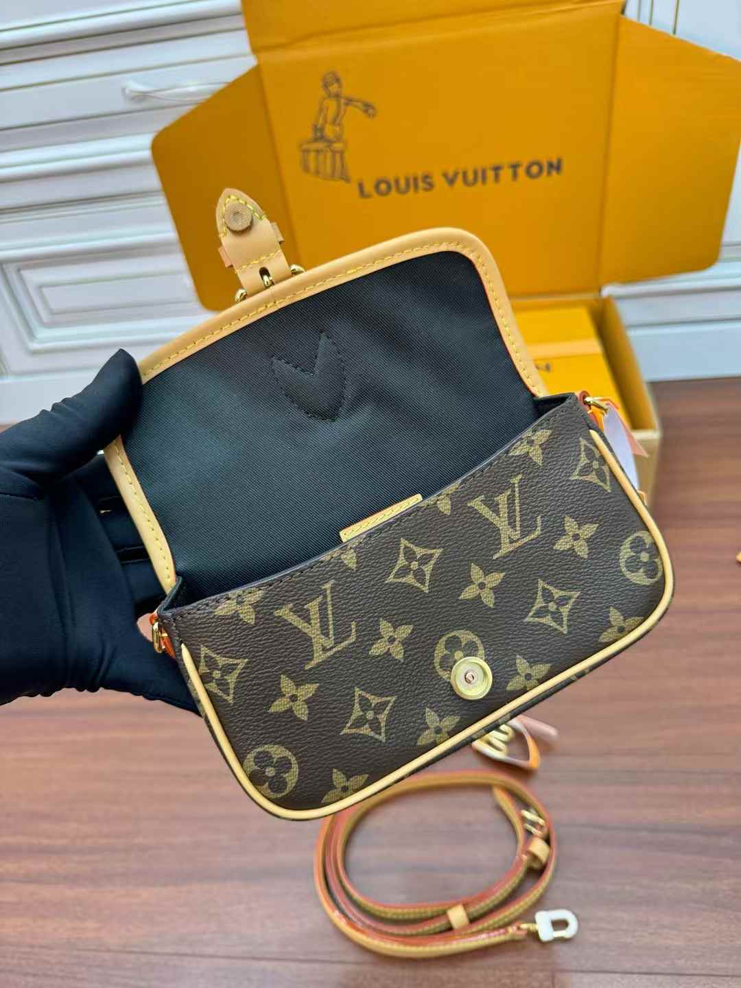 Louis Vuitton Nano Diane Bag view 6