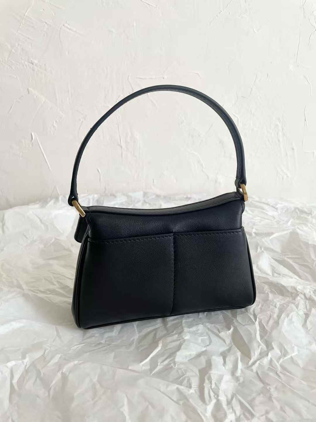 Balenciaga Women’s Rodeo Nano Bag With Chain in Black view 2