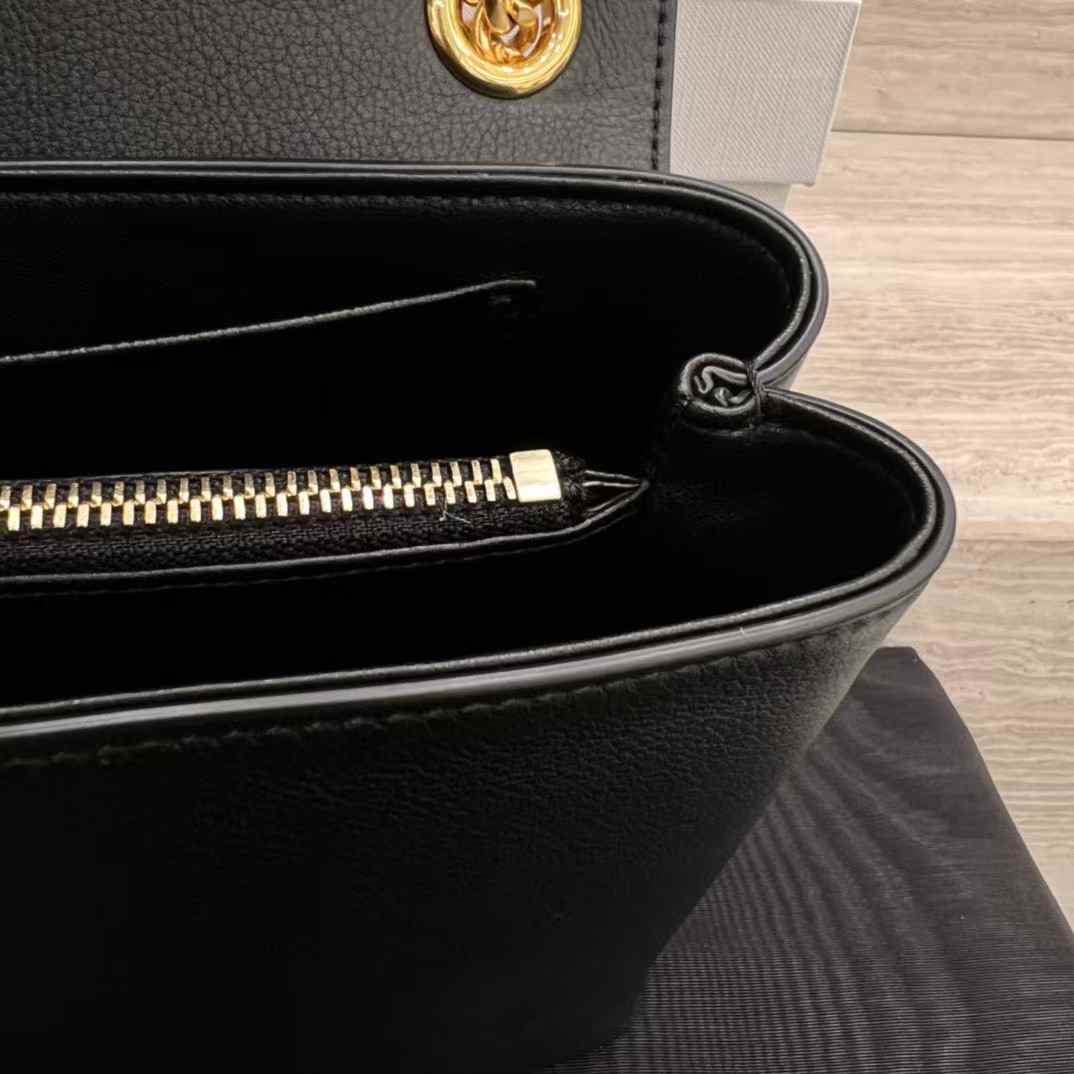 Celine Teen Victoire Bag In Supple Grained Calfskin view 4