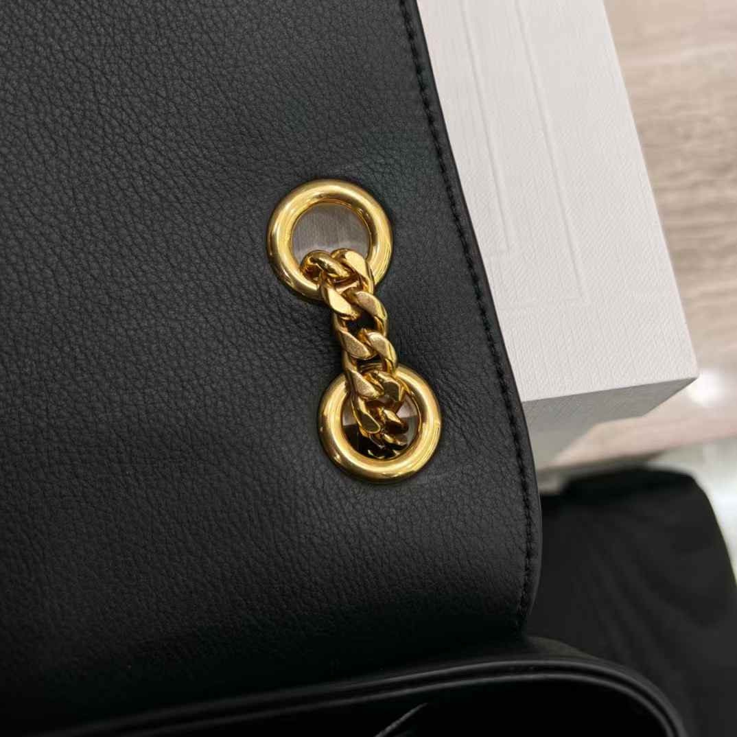 Celine Teen Victoire Bag In Supple Grained Calfskin view 6