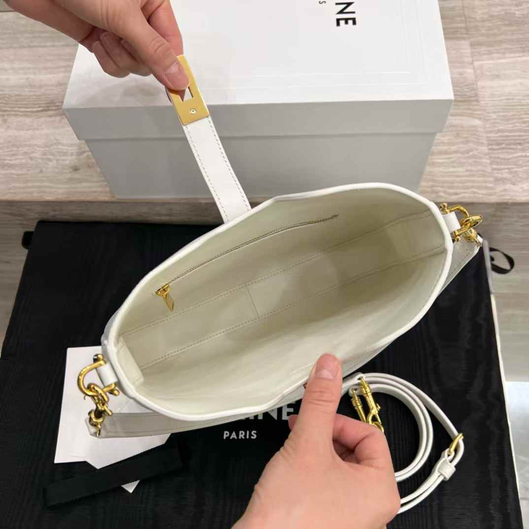 Celine Small Camille 16 Soft Bag In Smooth Calfskin view 5