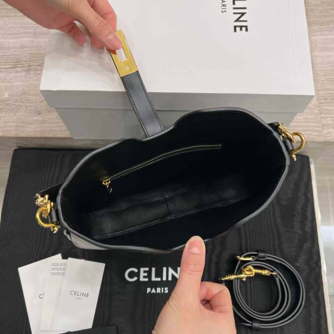 Celine Small Camille 16 Soft Bag In Smooth Calfskin view 6