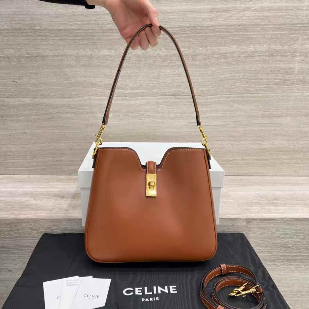 Celine Small Camille 16 Soft Bag In Smooth Calfskin view 1