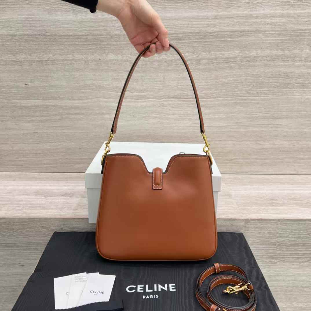 Celine Small Camille 16 Soft Bag In Smooth Calfskin view 2