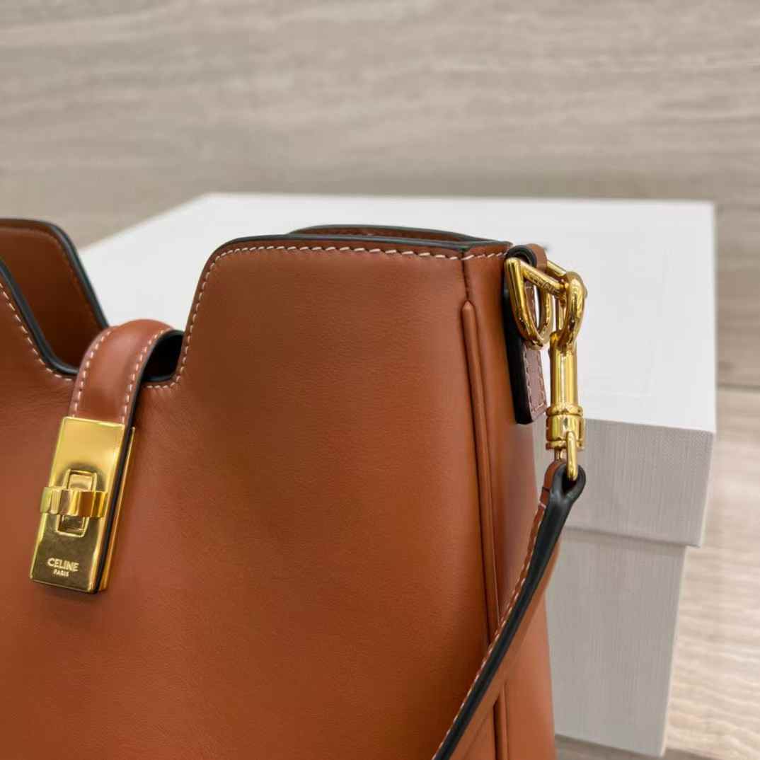 Celine Small Camille 16 Soft Bag In Smooth Calfskin view 8