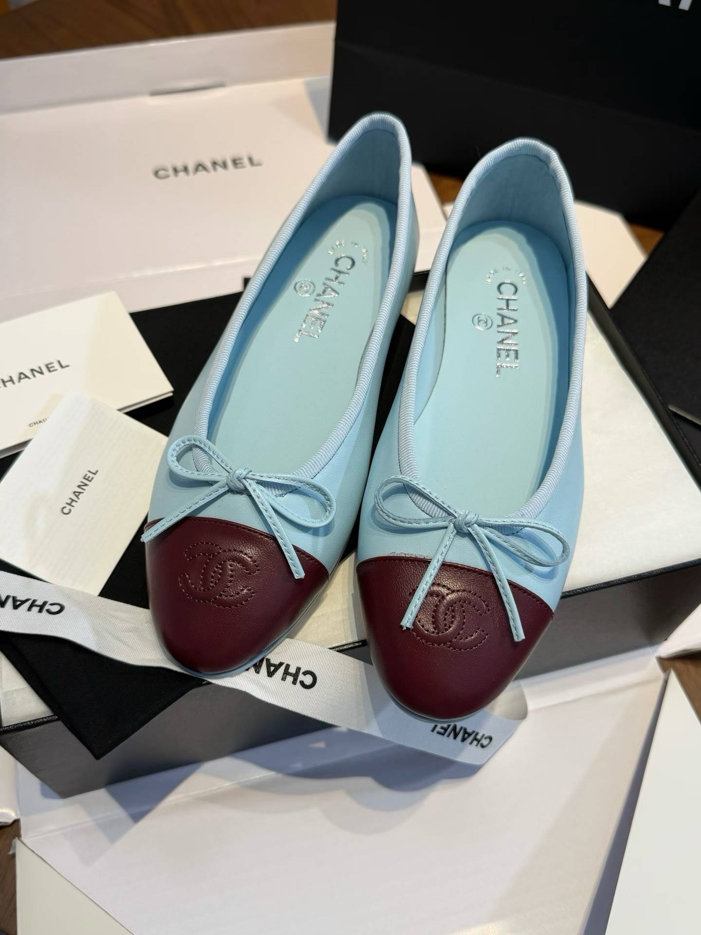 Chanel Classic ballet shoes view 10