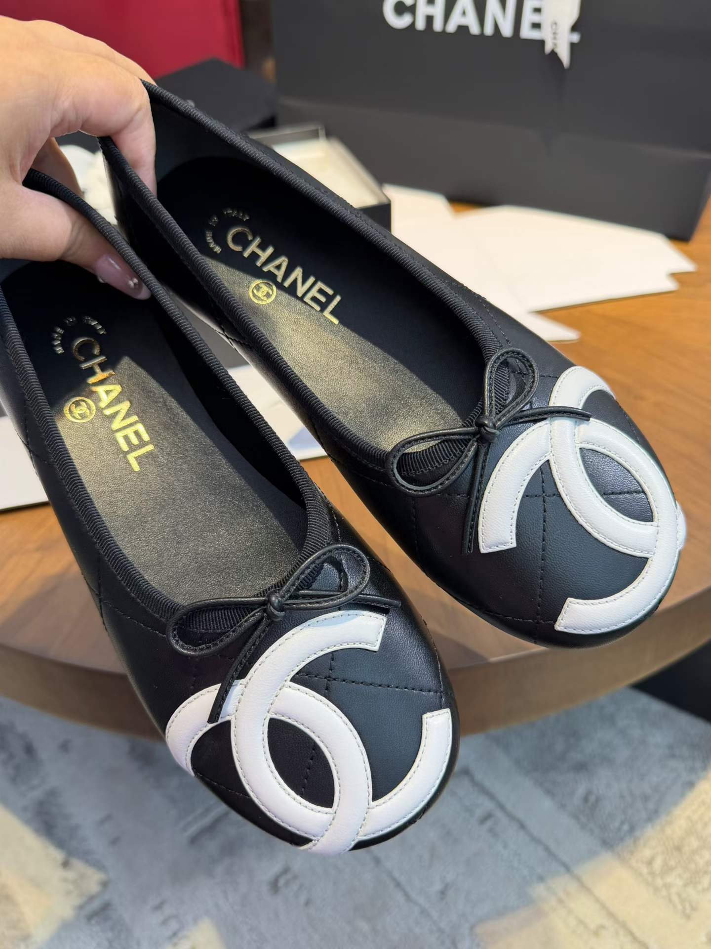 Chanel 26C Kangpeng ballet shoes view 10