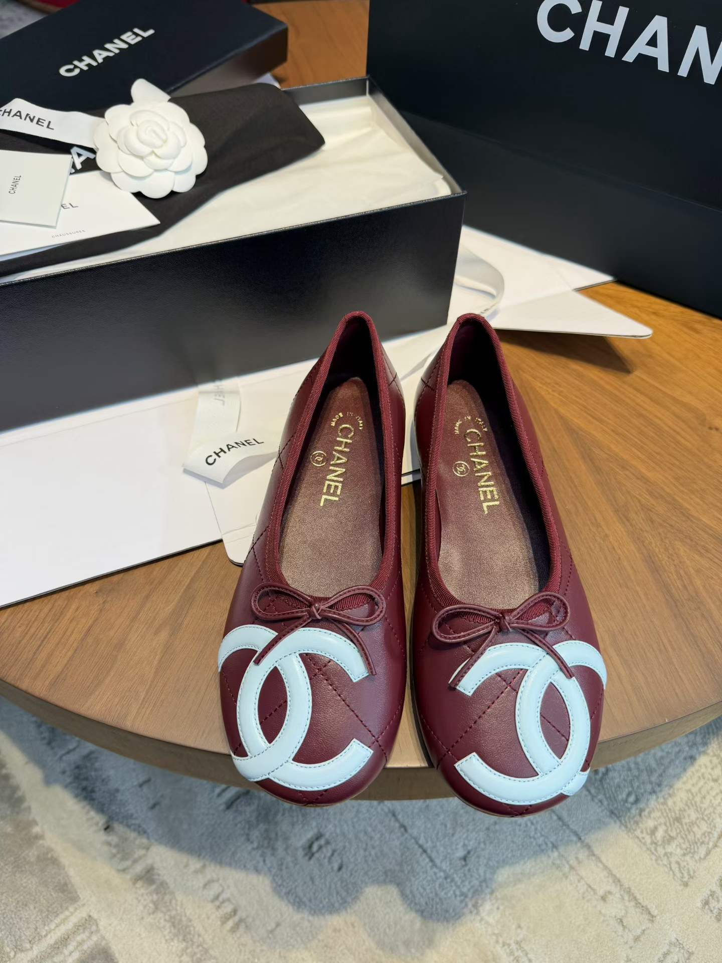 Chanel 26C Kangpeng ballet shoes view 2