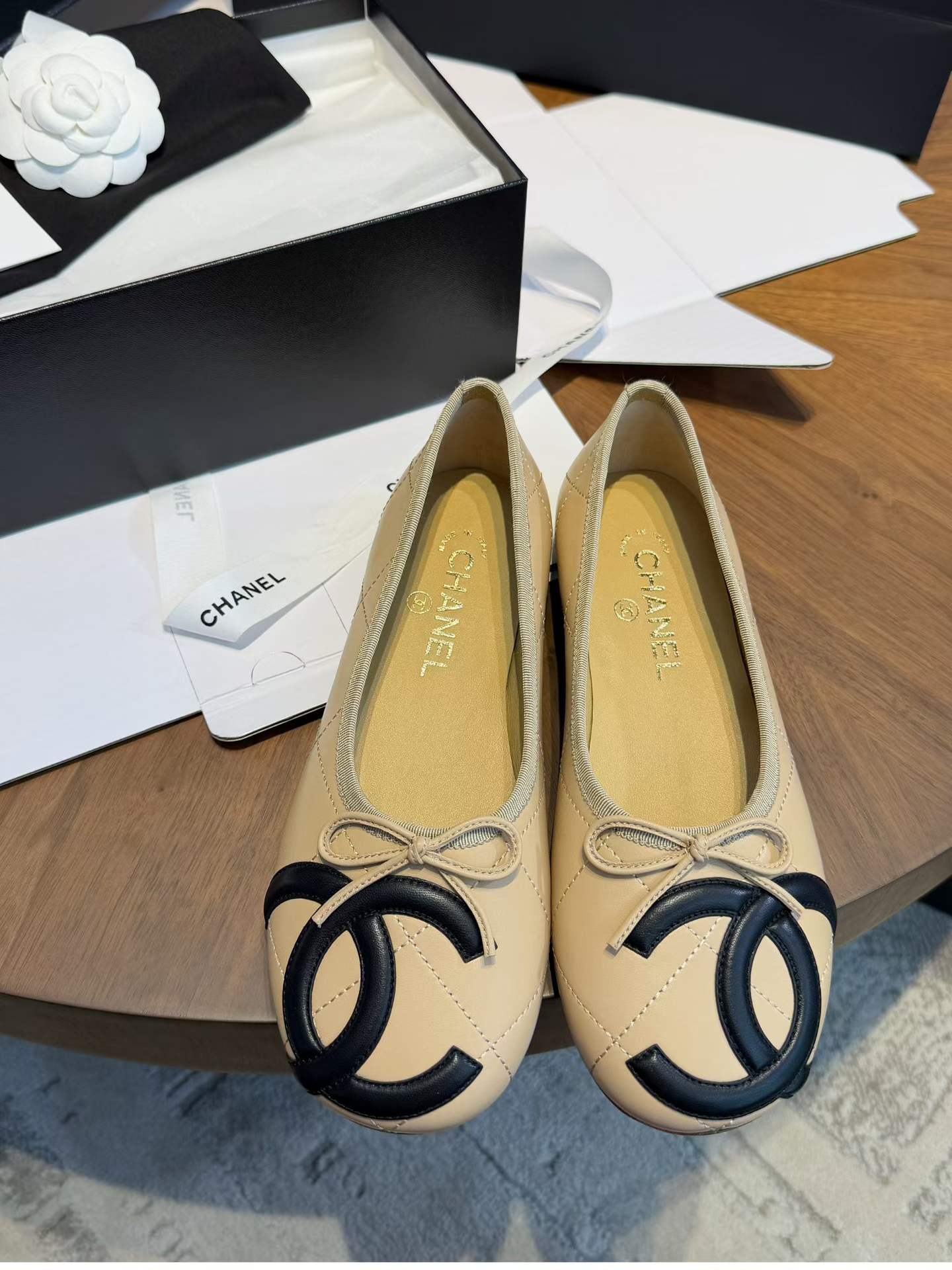 Chanel 26C Kangpeng ballet shoes view 5