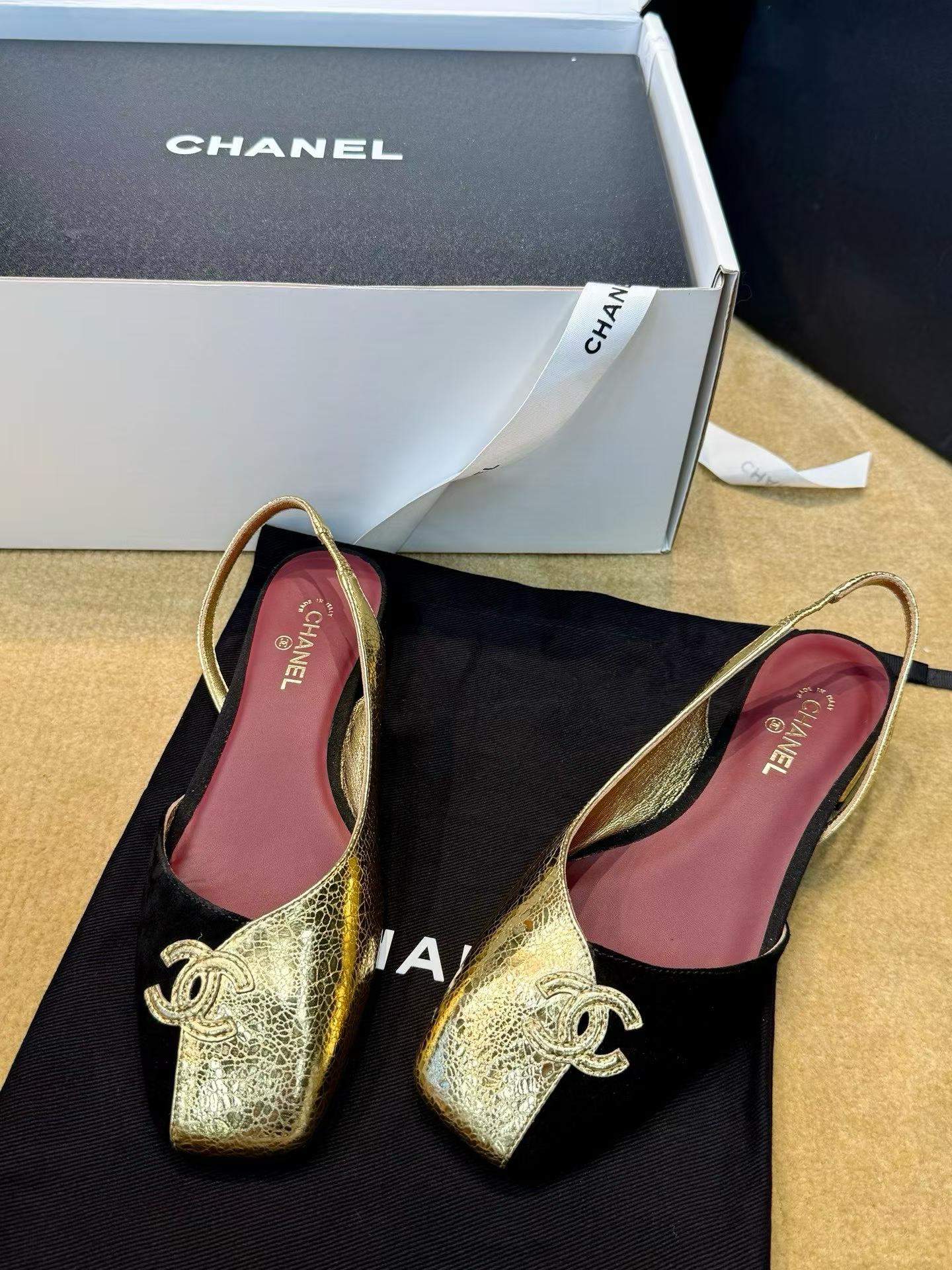 Chanel 2026 Square-headed sandals view 2