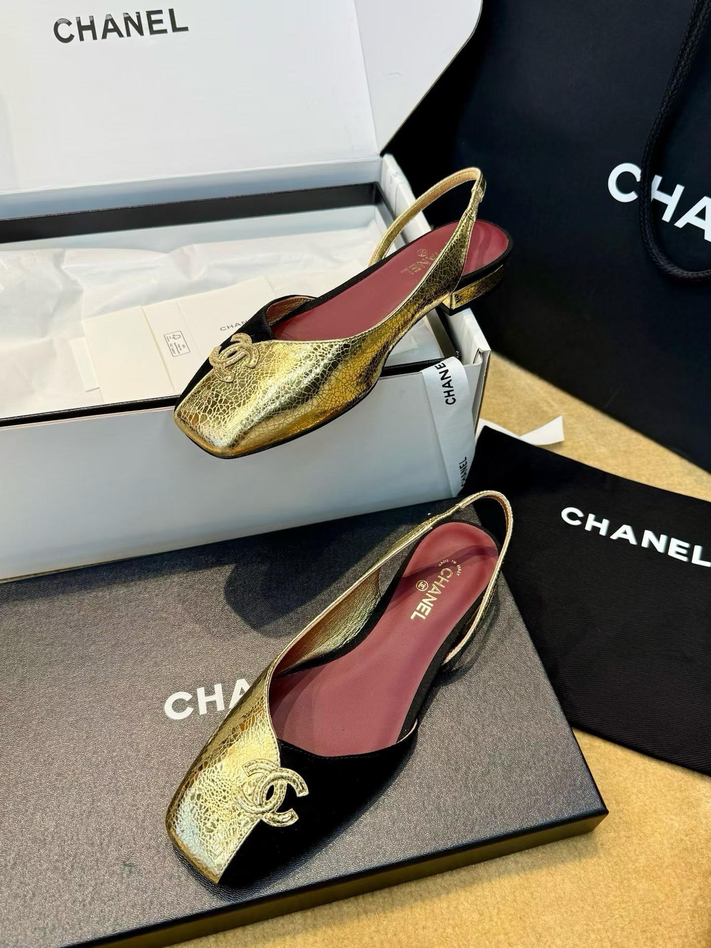 Chanel 2026 Square-headed sandals view 4