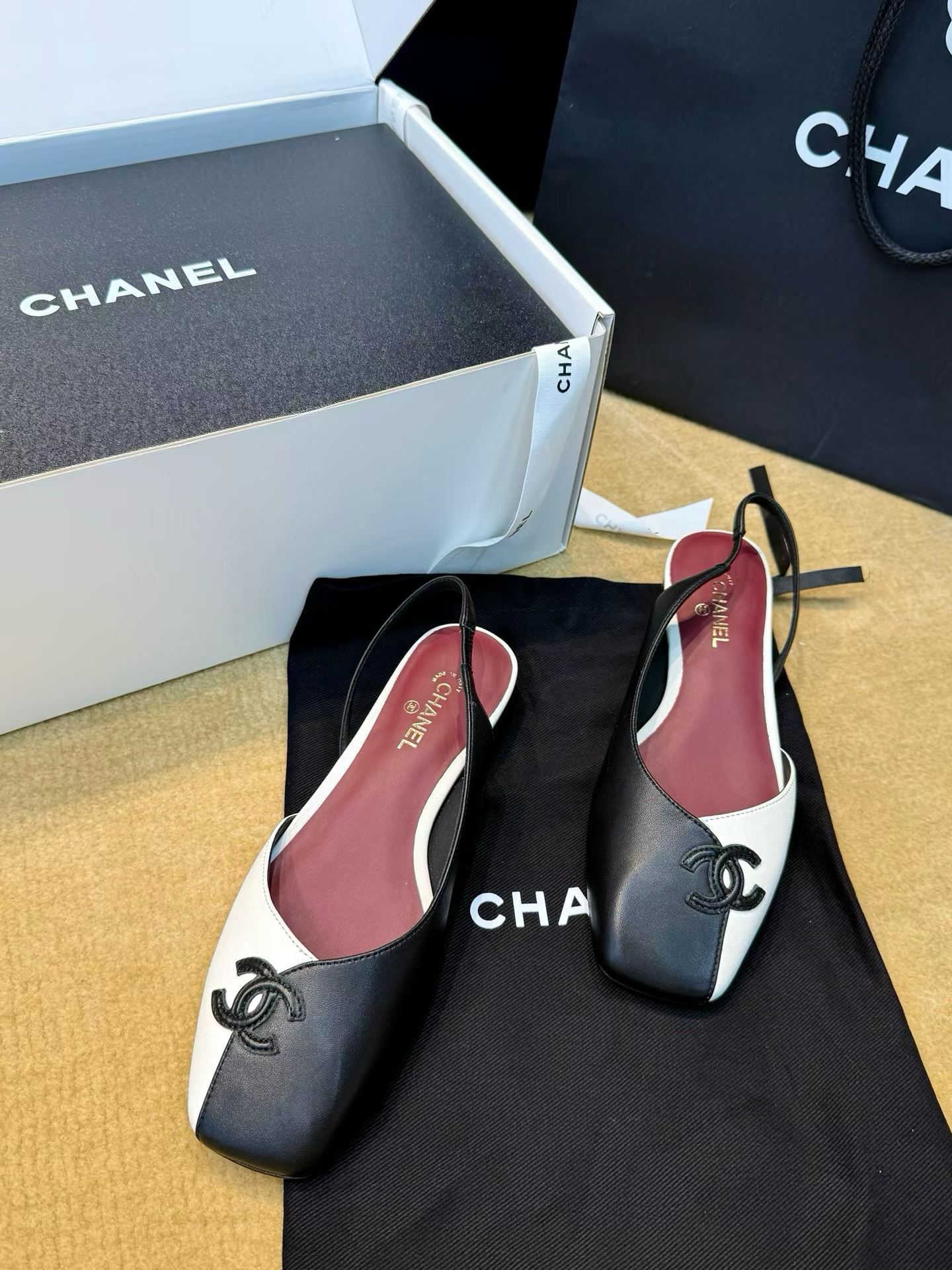 Chanel 2026 Square-headed sandals view 8