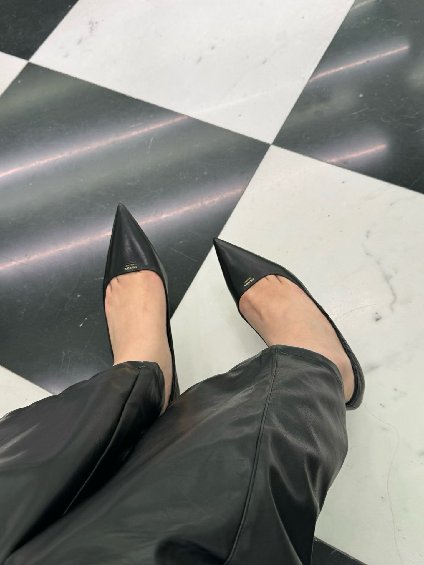Prada High heels view 1