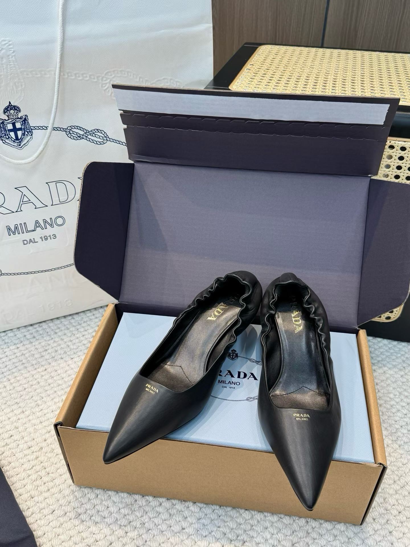 Prada High heels view 2