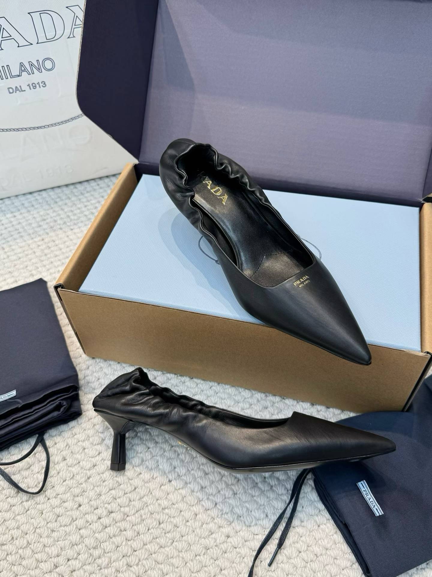 Prada High heels view 3