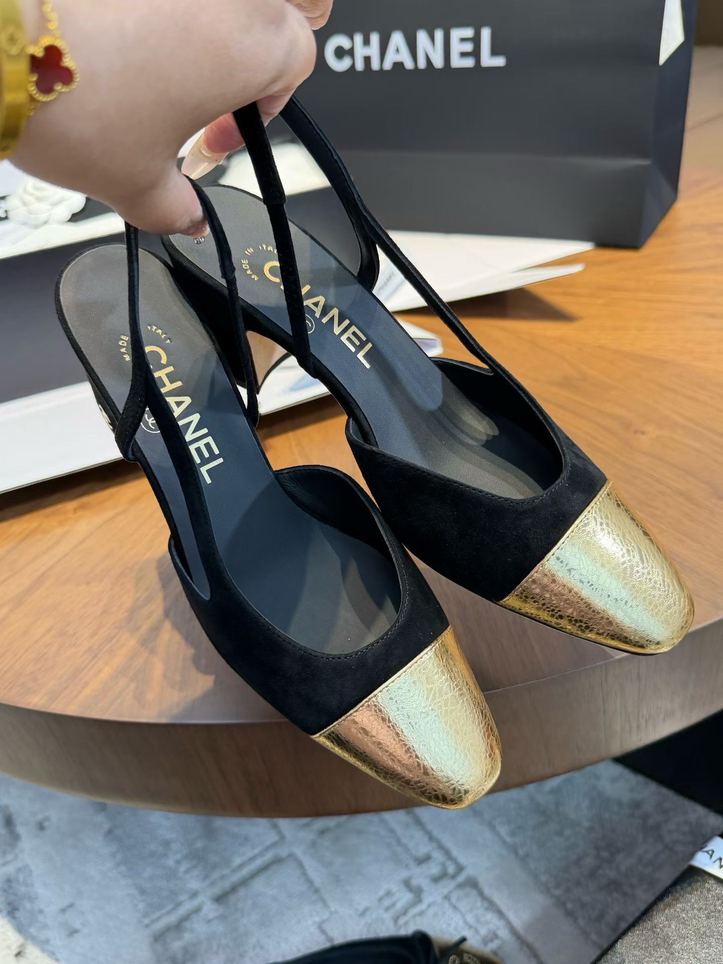 Chanel High heel sandals view 2