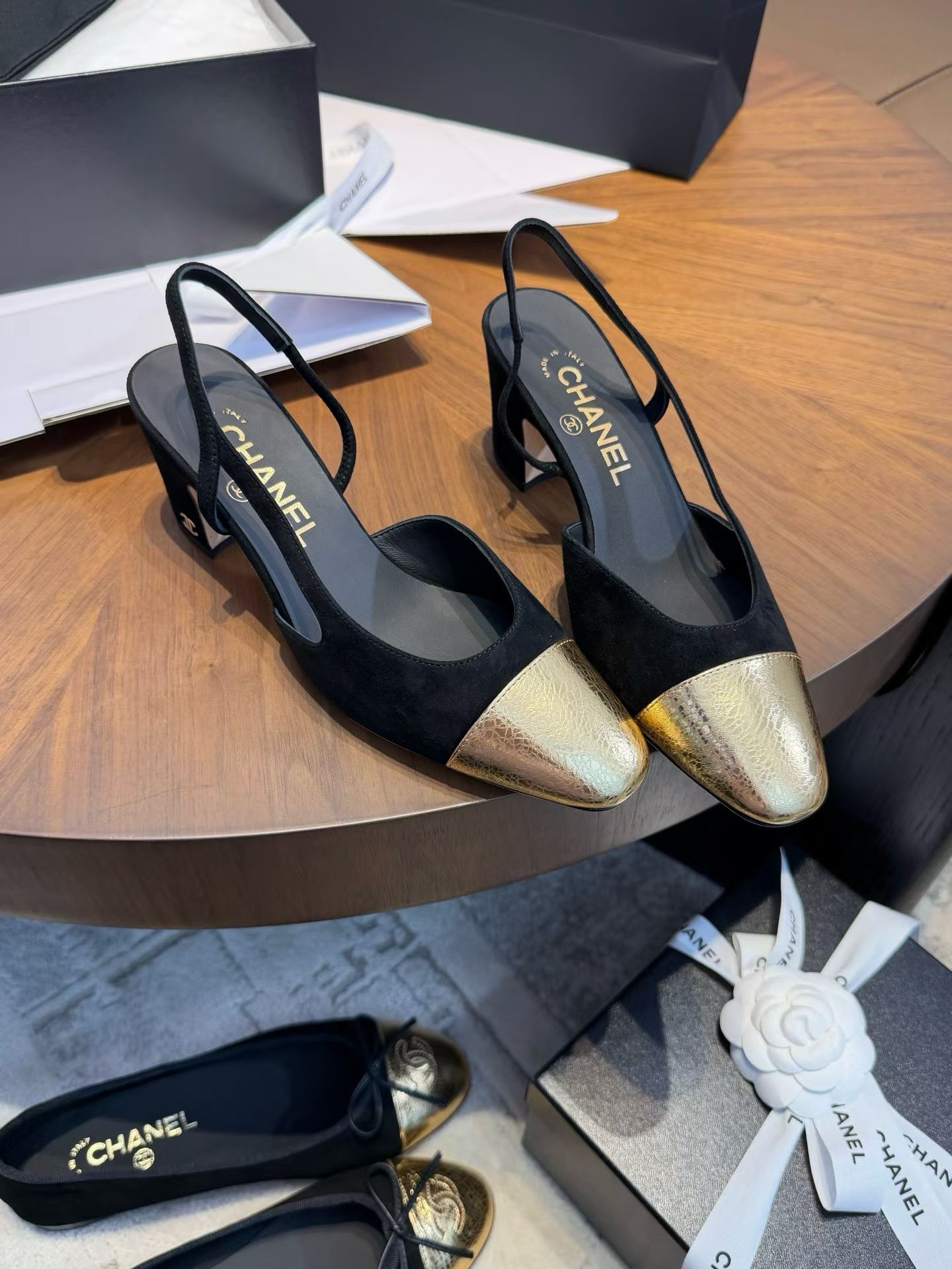 Chanel High heel sandals view 4