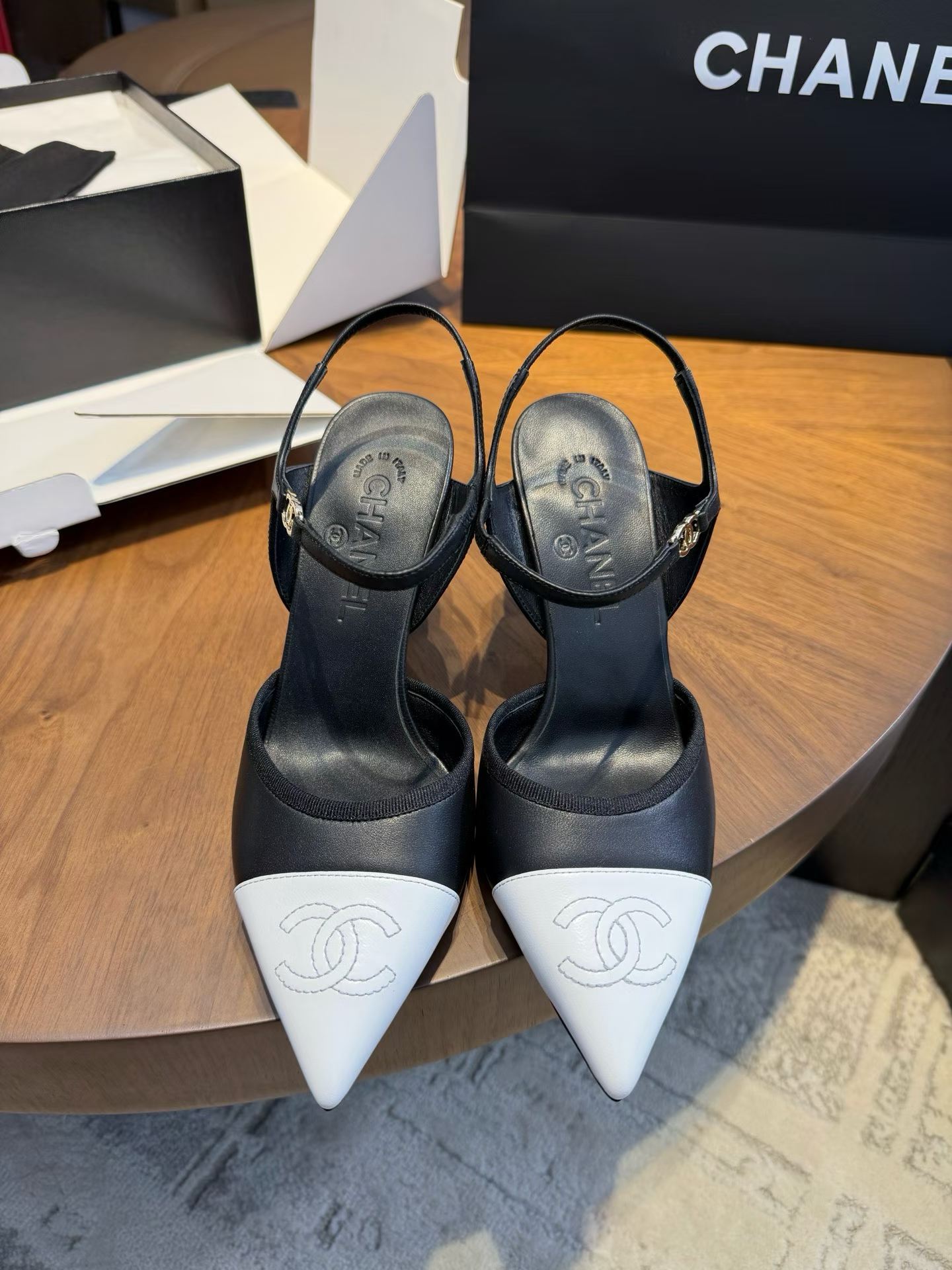 Chanel High heel sandals view 2