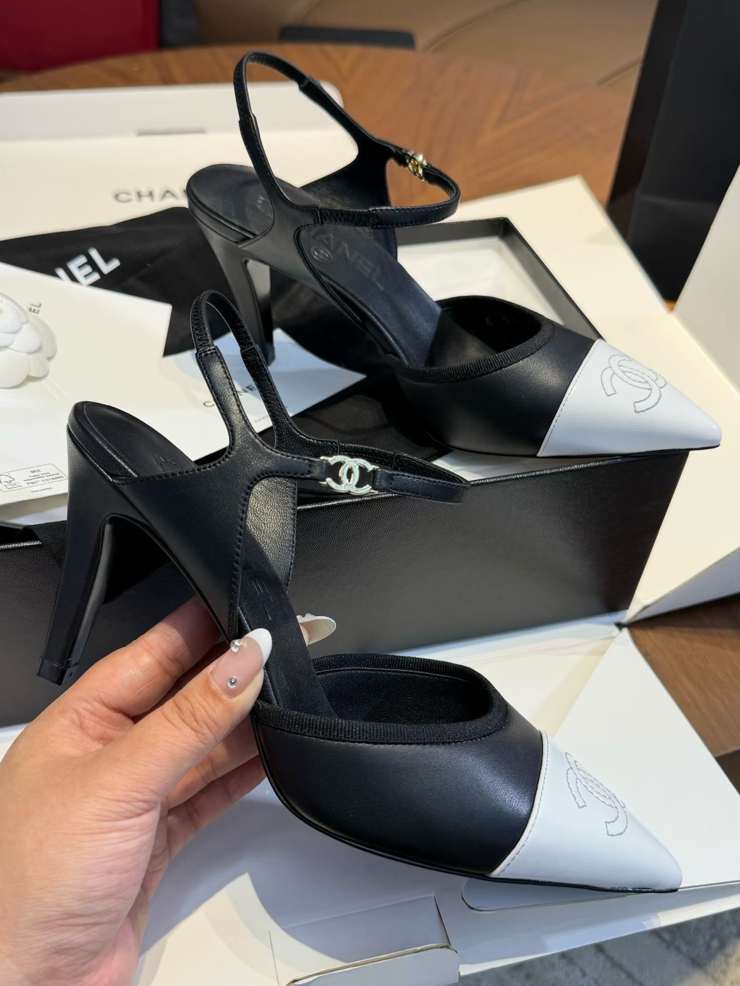 Chanel High heel sandals view 6