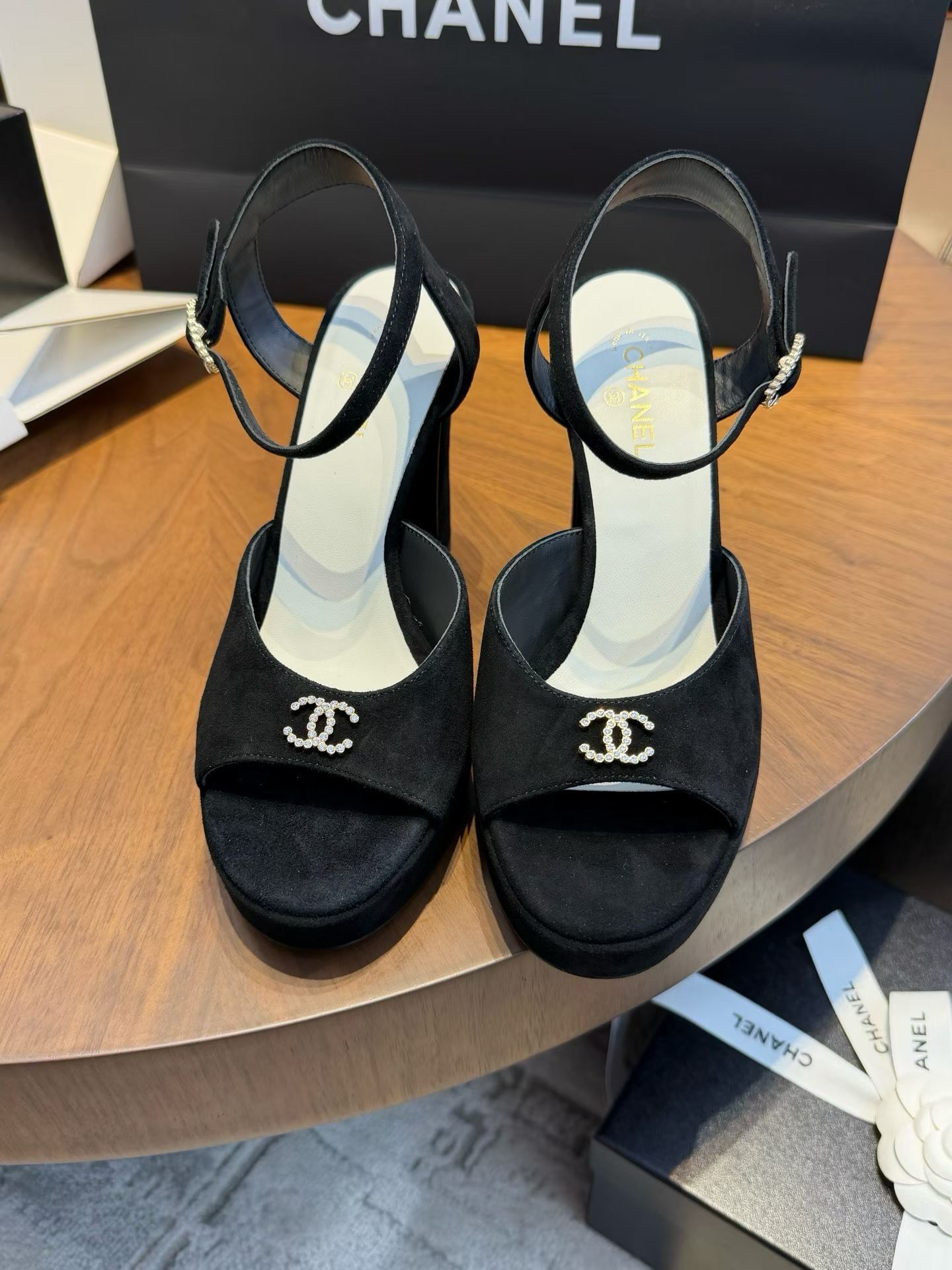 Chanel High heel sandals view 2