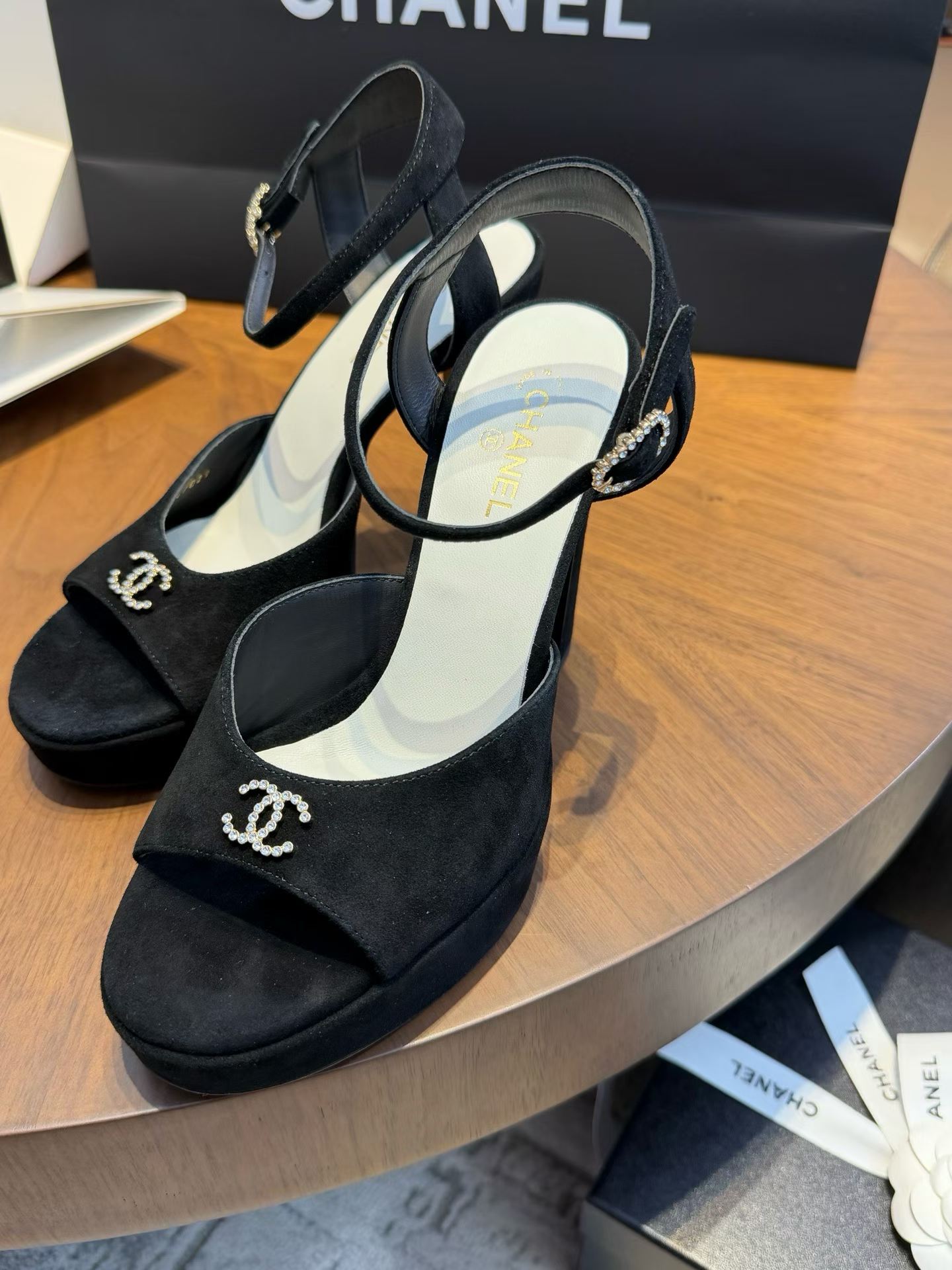 Chanel High heel sandals view 4