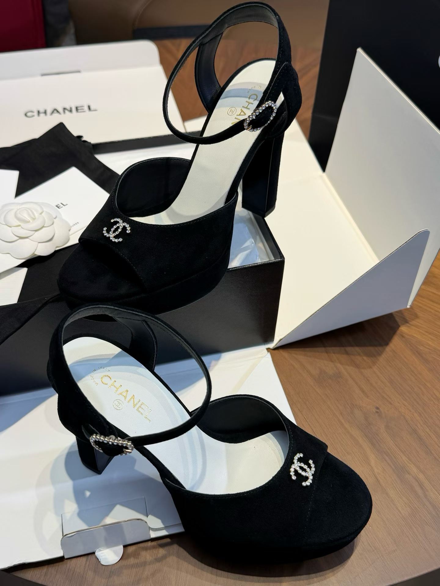 Chanel High heel sandals view 6