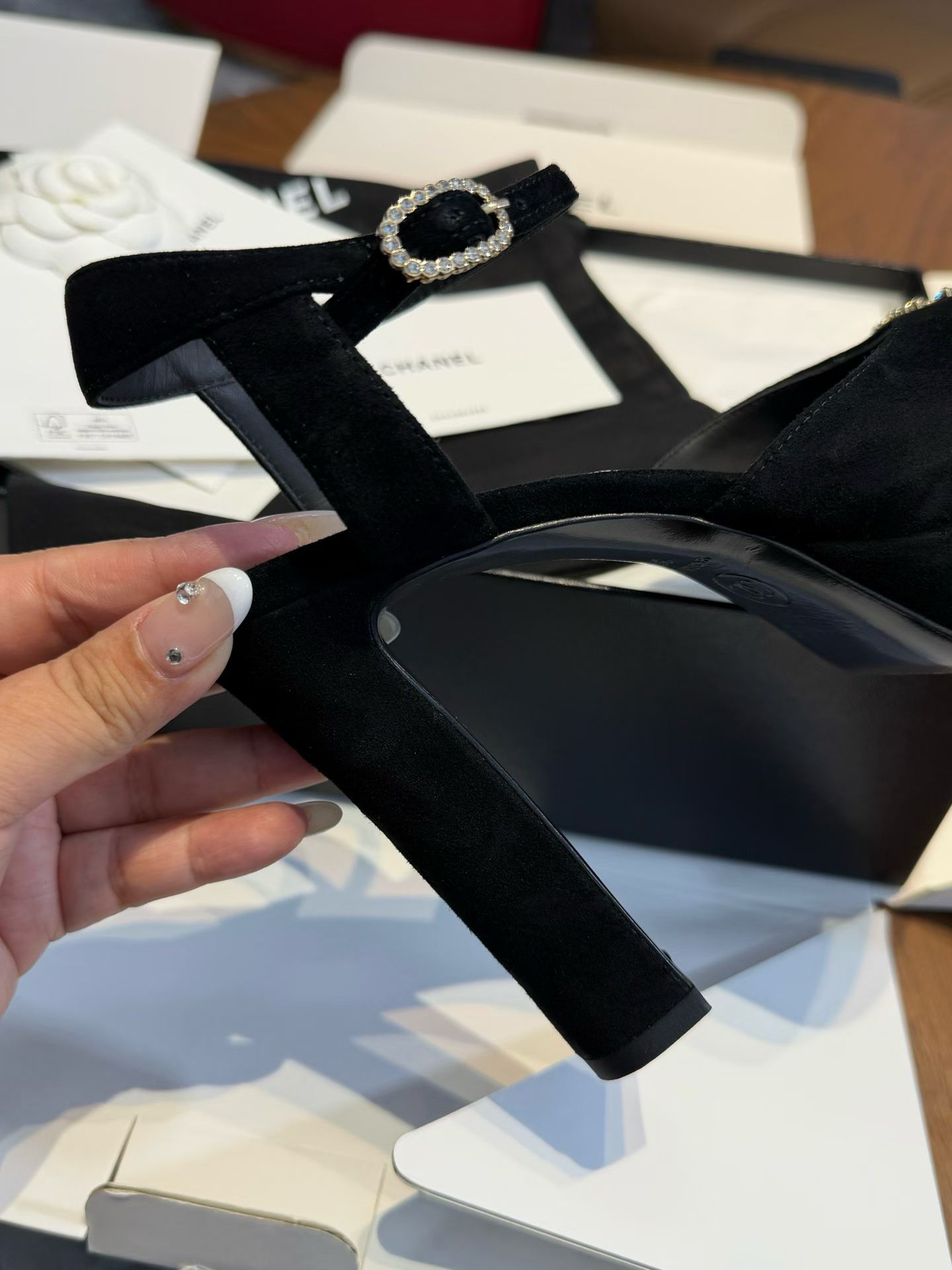 Chanel High heel sandals view 8