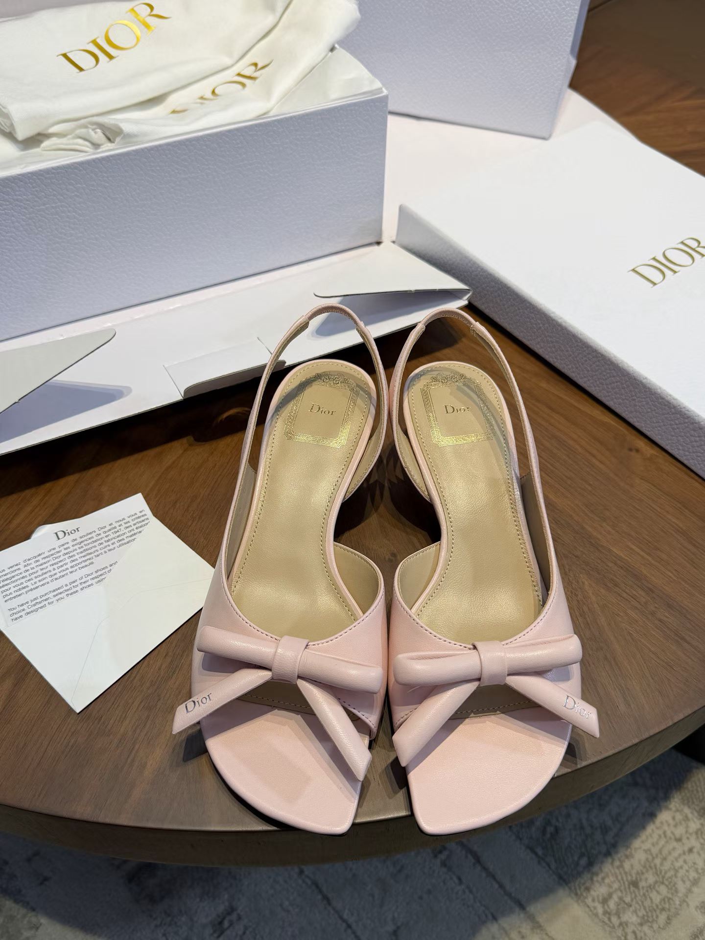 Dior Bow high heel sandals view 11