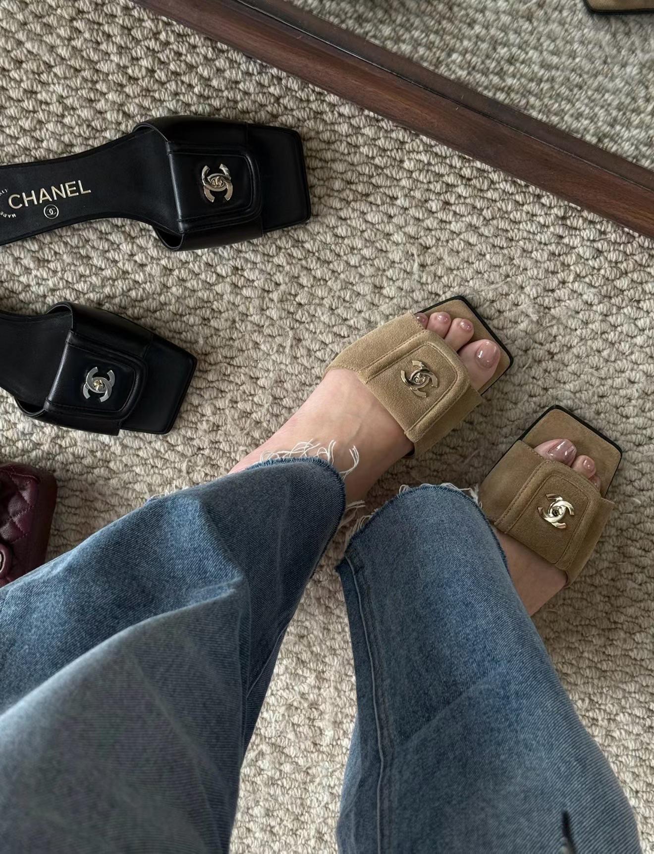 Chanel Slippers view 1
