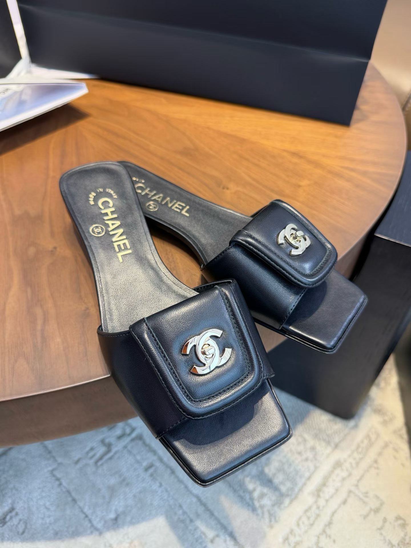 Chanel Slippers view 11