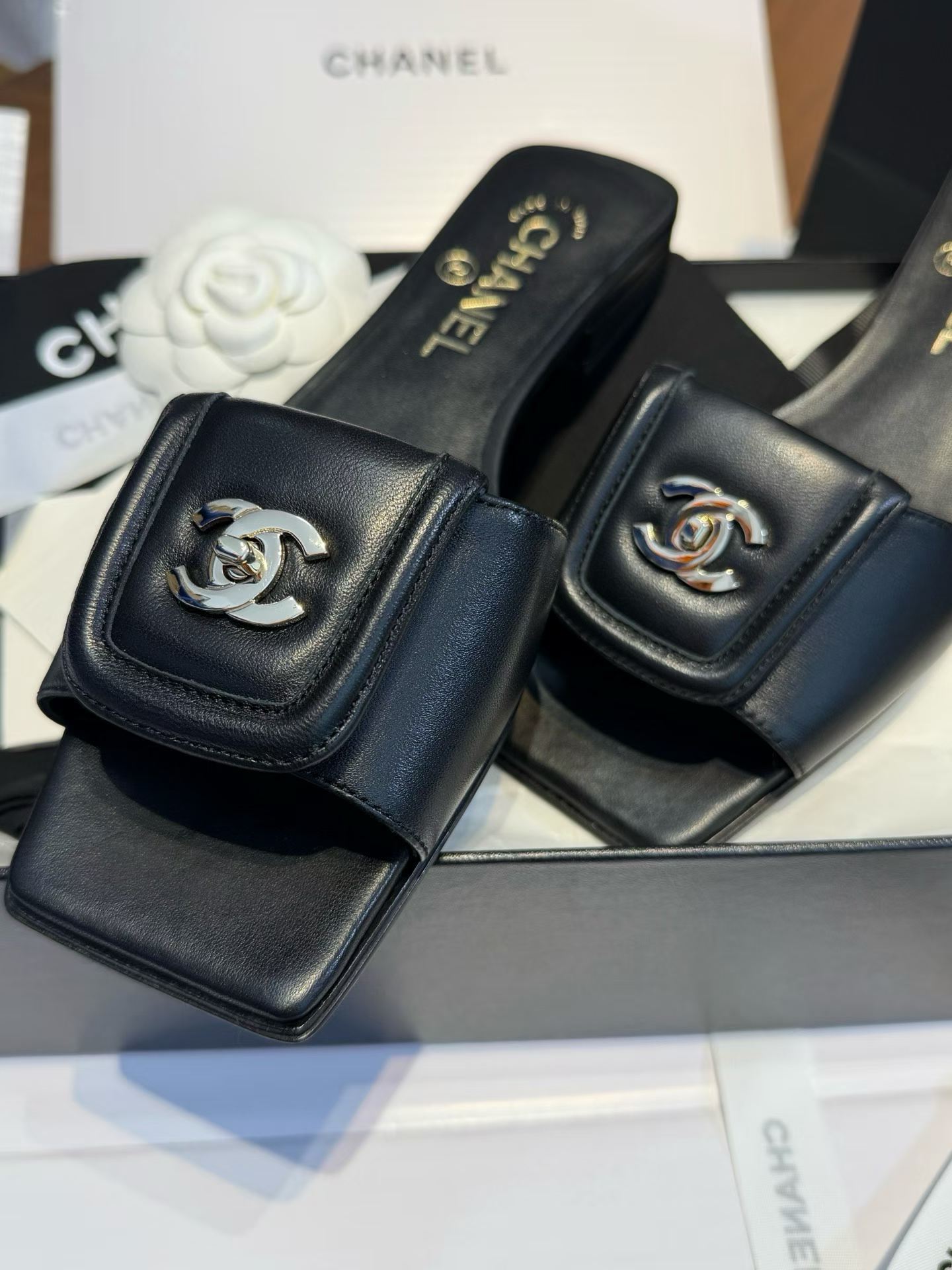 Chanel Slippers view 14