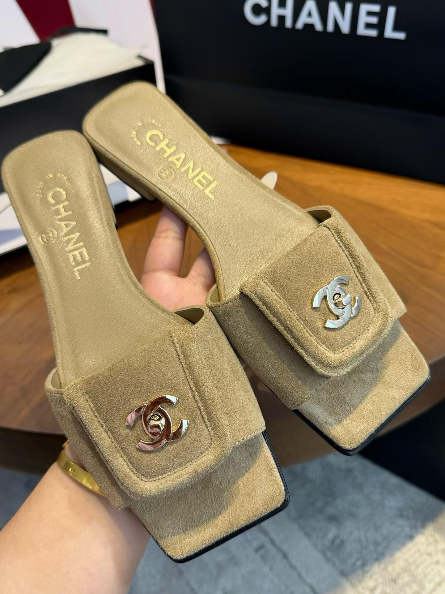 Chanel Slippers view 2