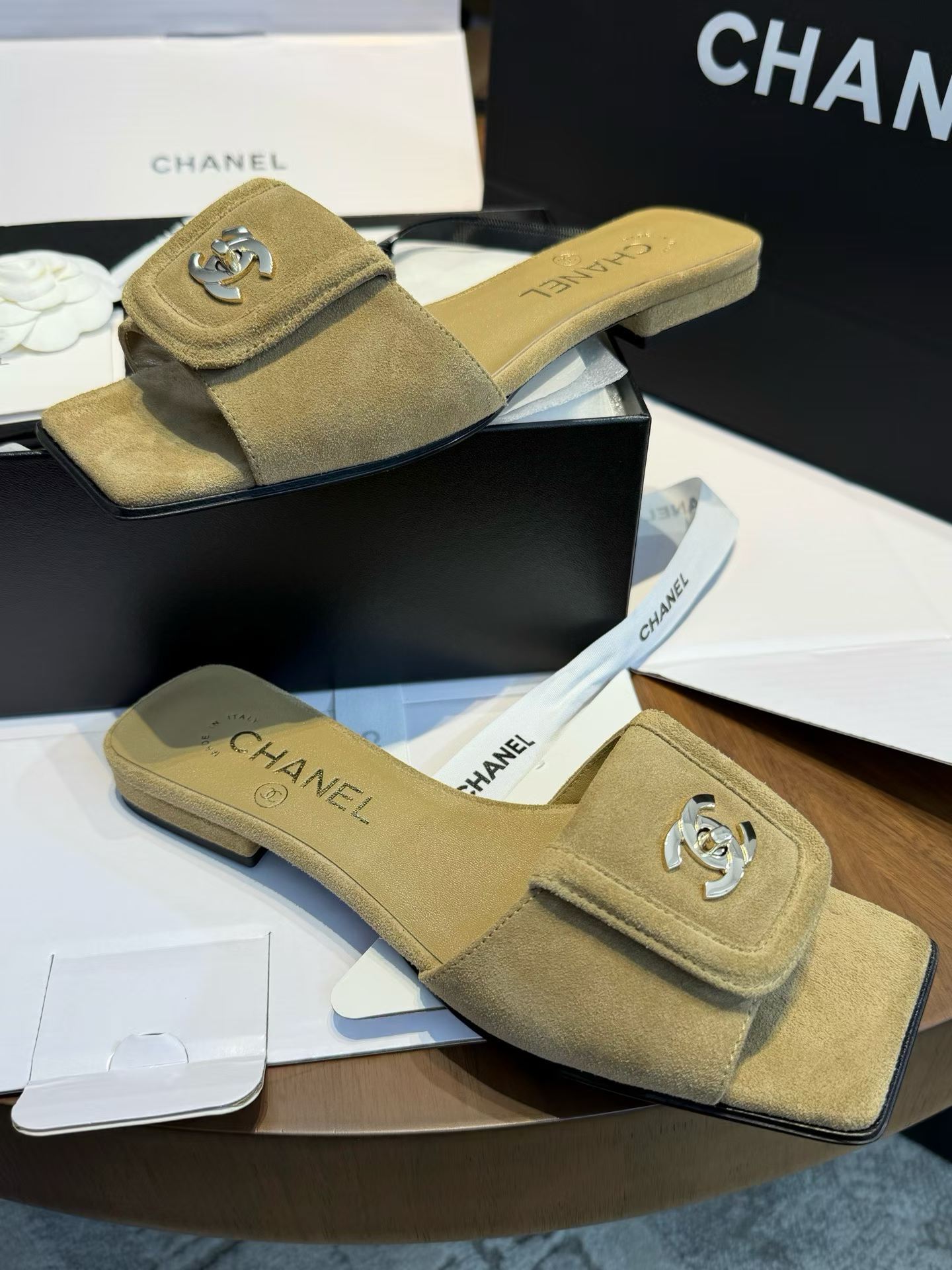 Chanel Slippers view 5