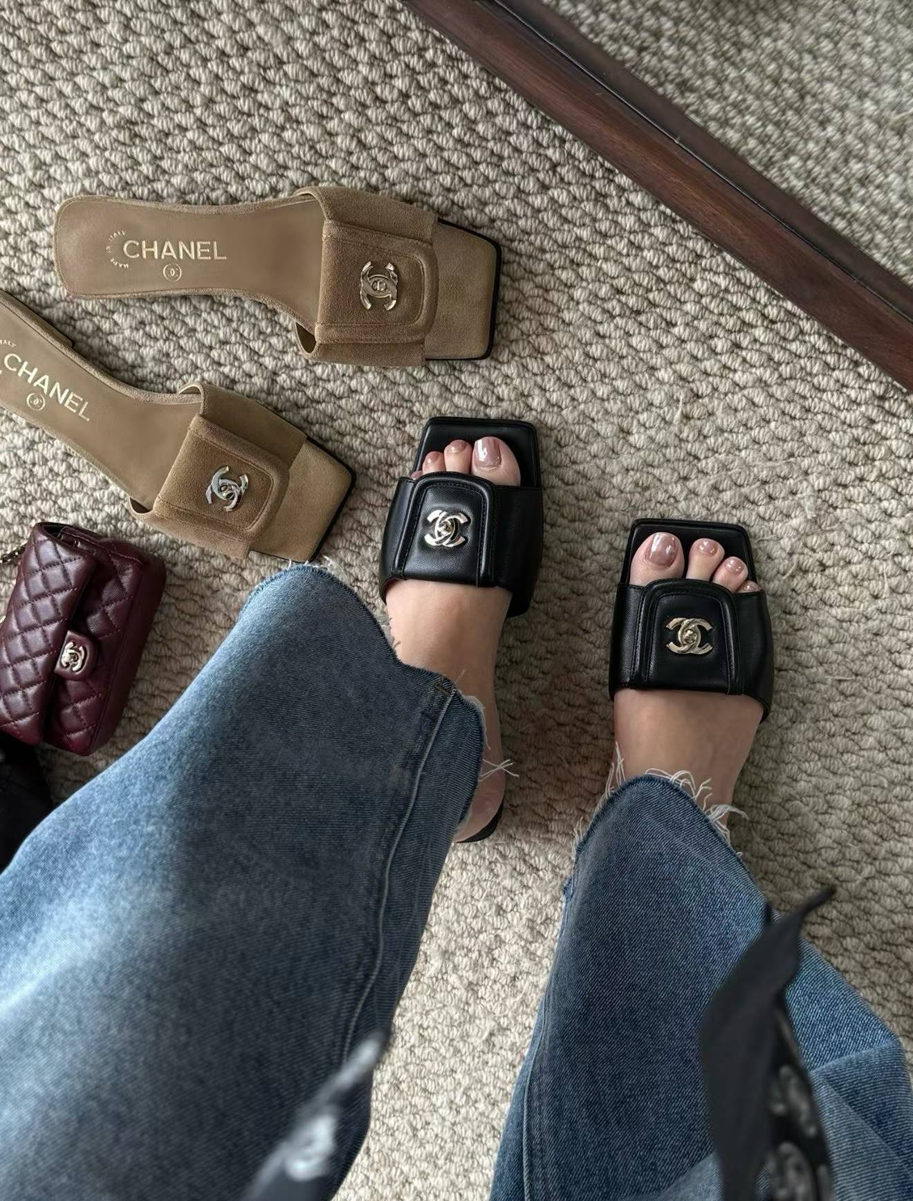 Chanel Slippers view 8