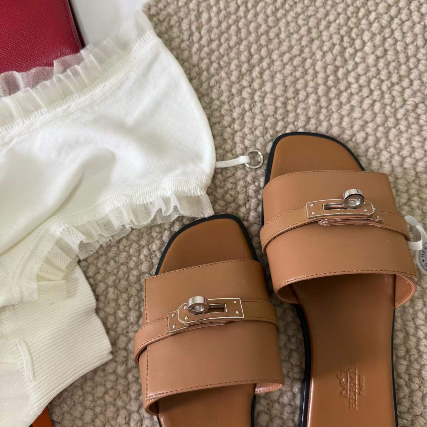 Hermès GIULIA Slippers view 3