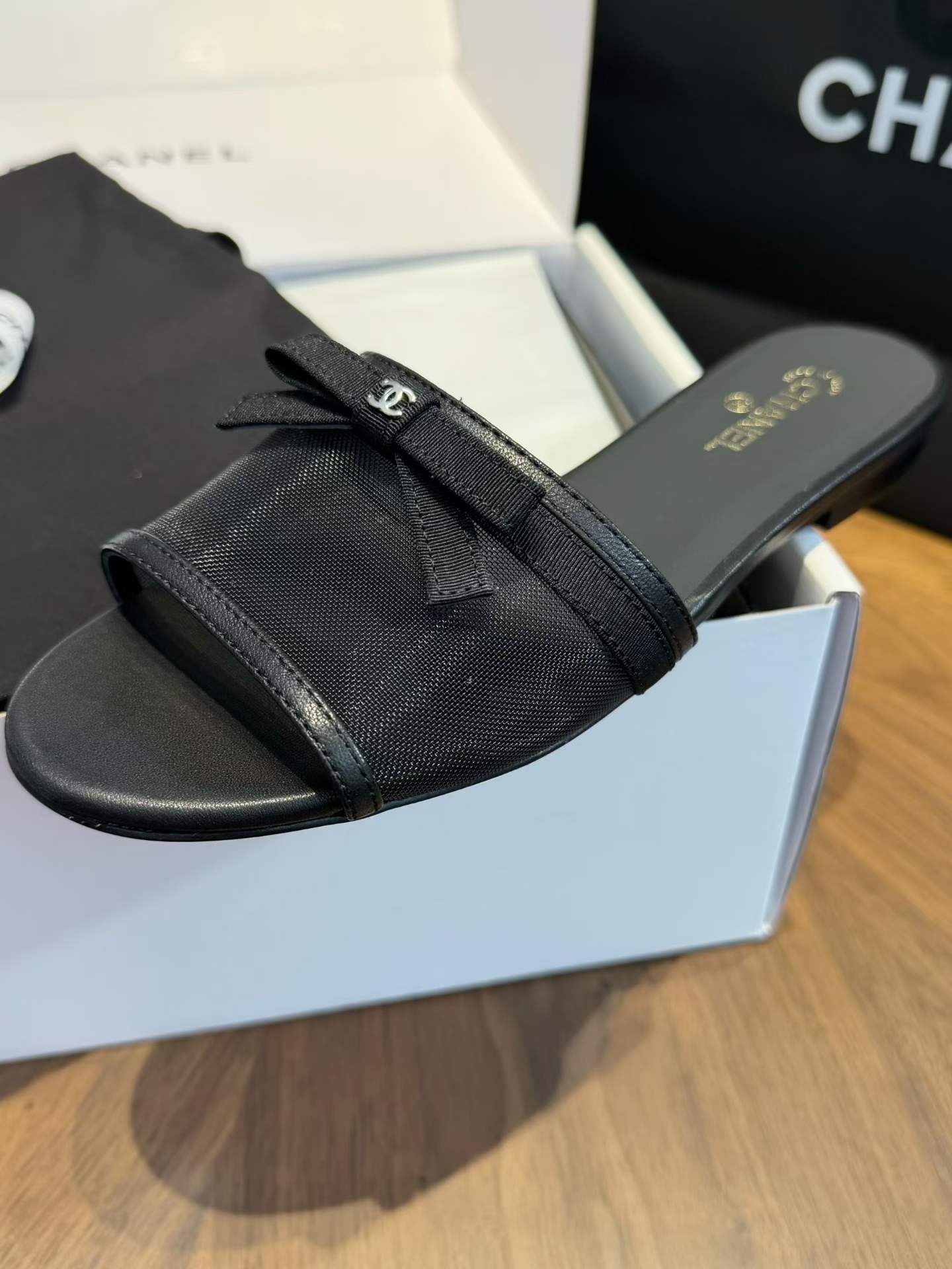 Chanel Slippers view 5