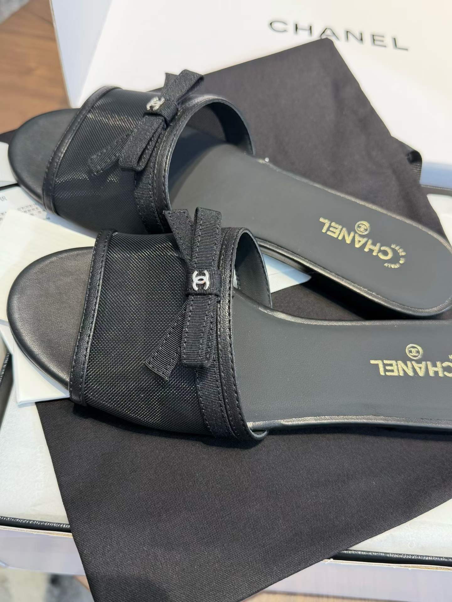 Chanel Slippers view 7