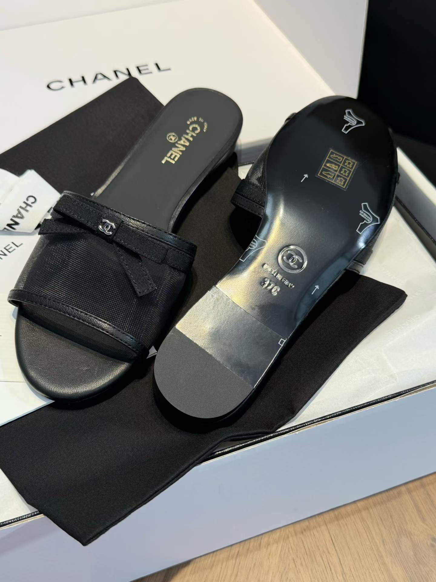 Chanel Slippers view 9