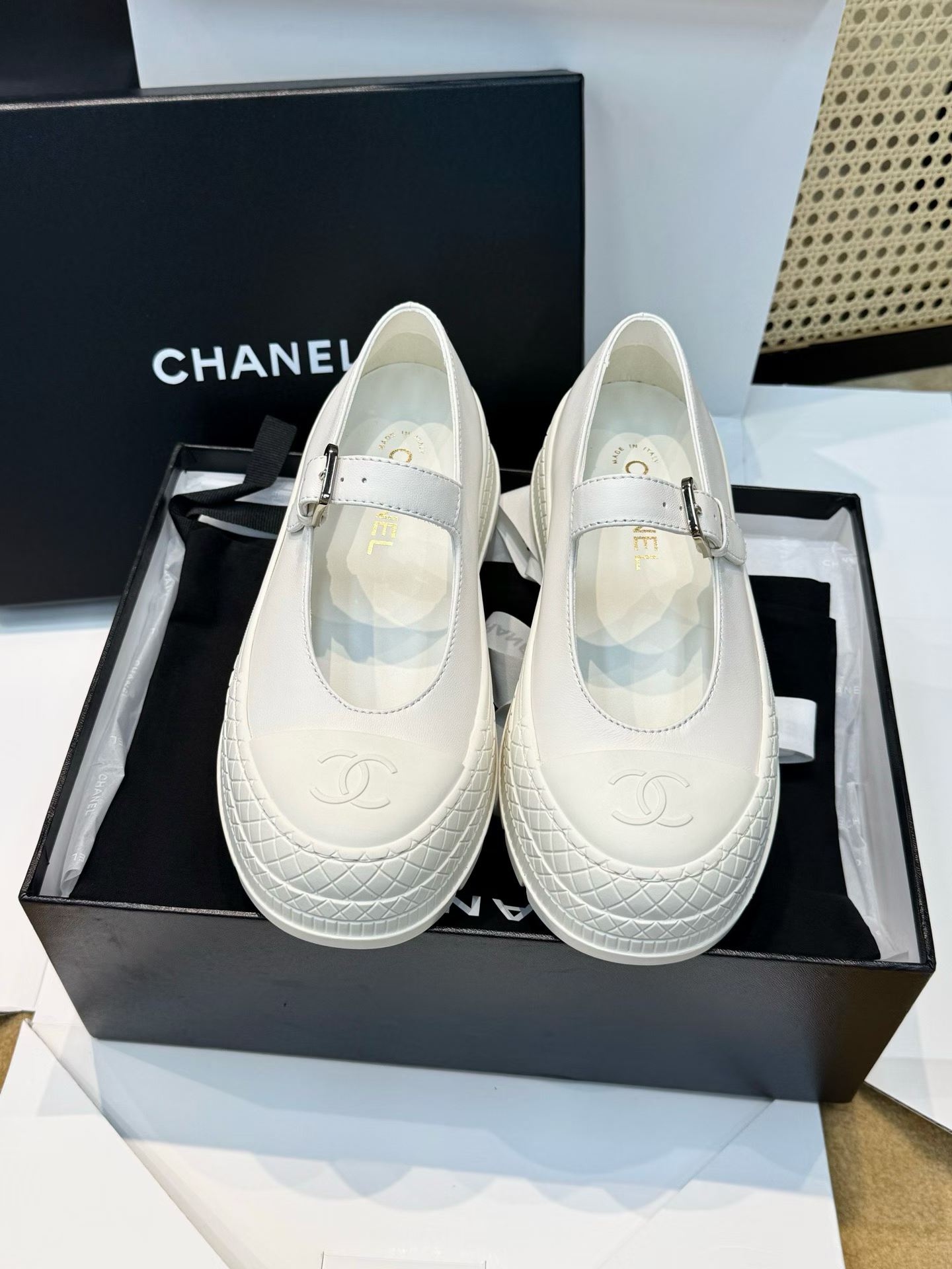 Chanel Thick-soled Mary Jane shoes view 2