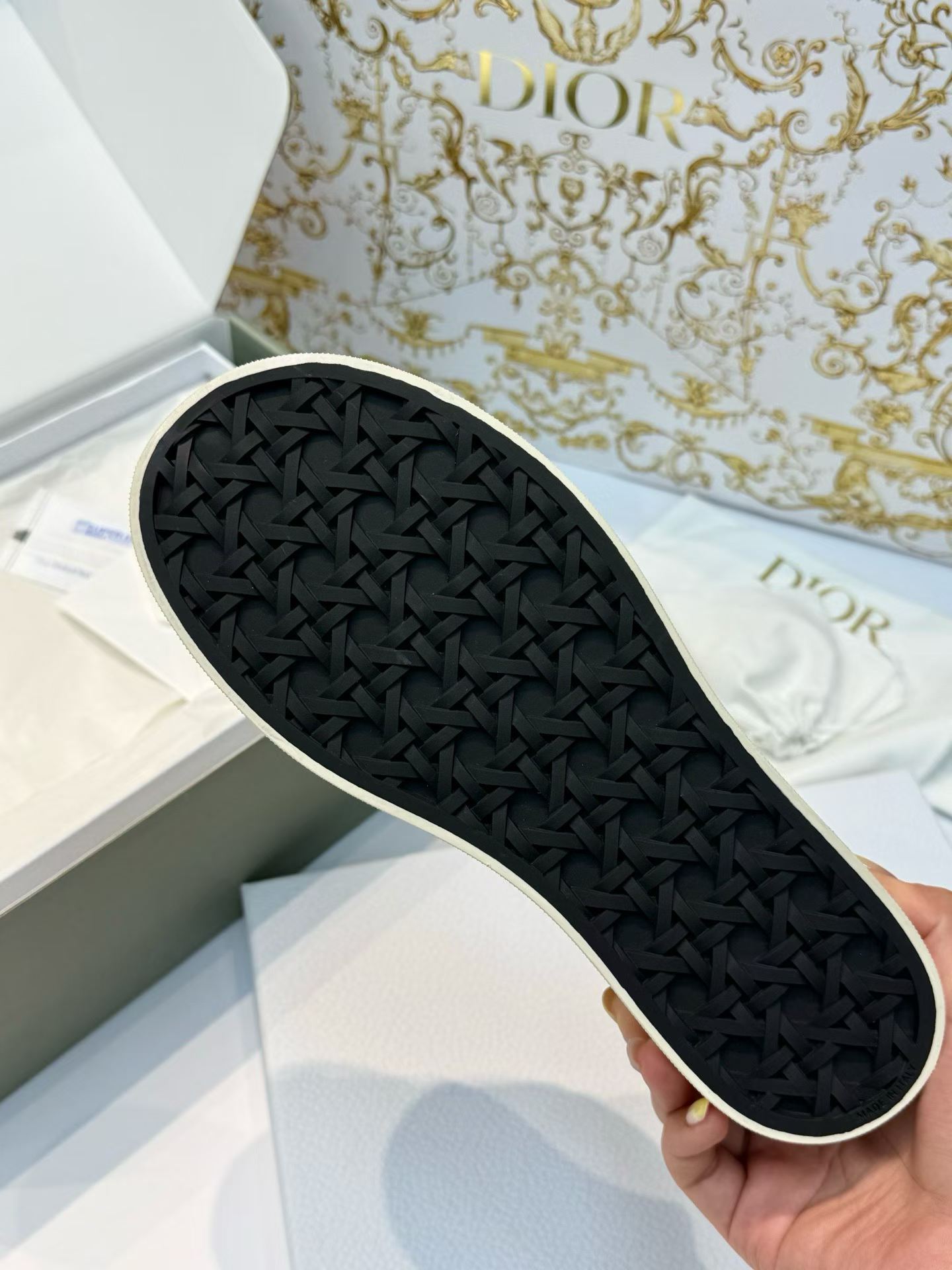 Dior Canvas sneakers view 9