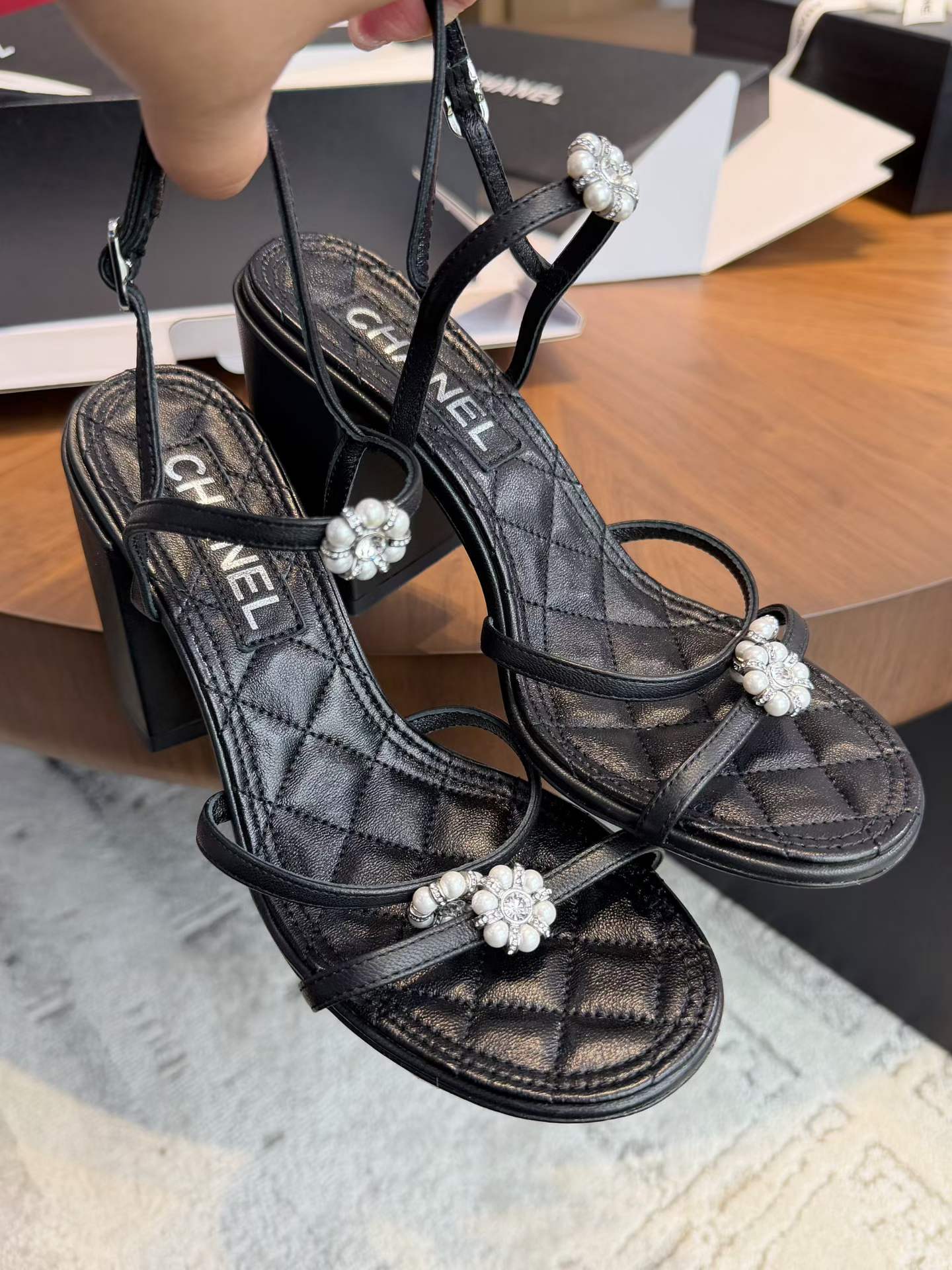 Chanel Slippers view 2