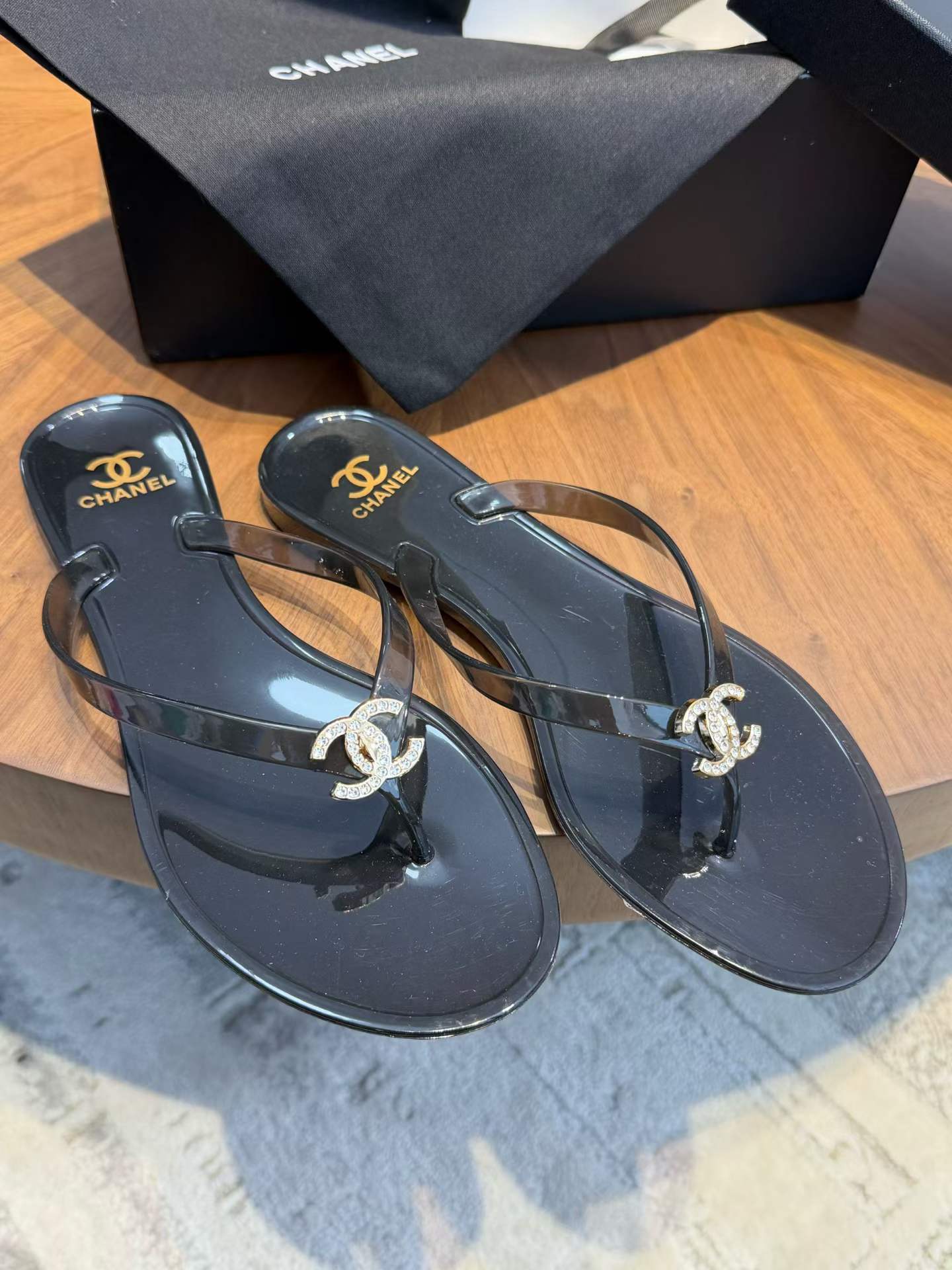 Chanel Slippers view 2