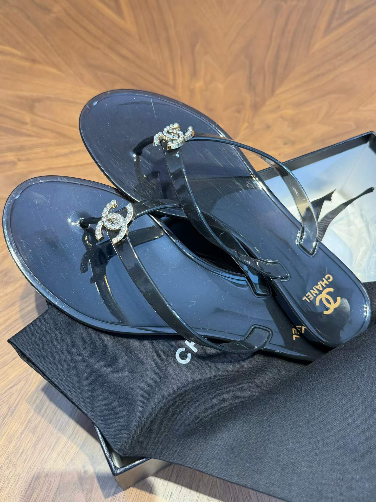 Chanel Slippers view 4
